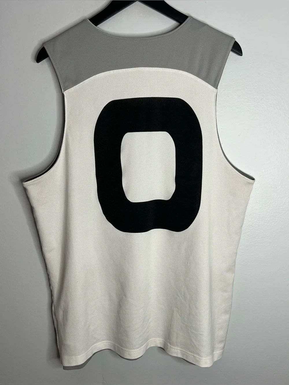 Vintage Air Jordan Space Jam Monstars Reversible Jersey Mens XL Grey Y2K